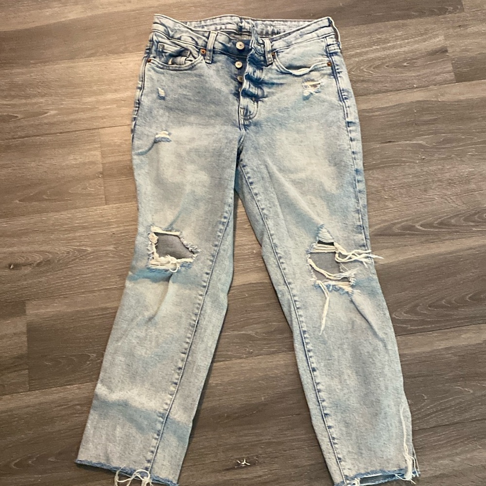Old navy size 4p butterfly jeans